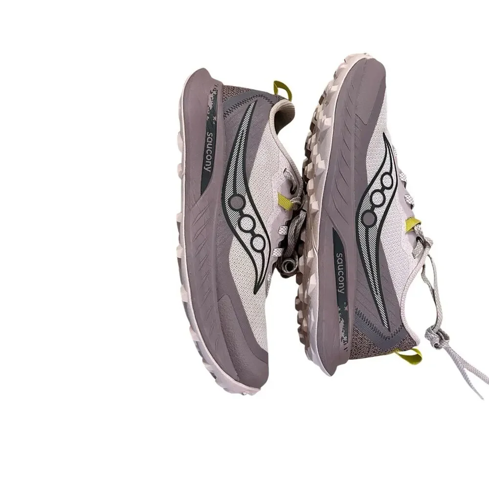 Saucony Women's Peregrine 15 Sneaker Bloom/Quail Size 9.5